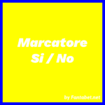 Marcatore si / no